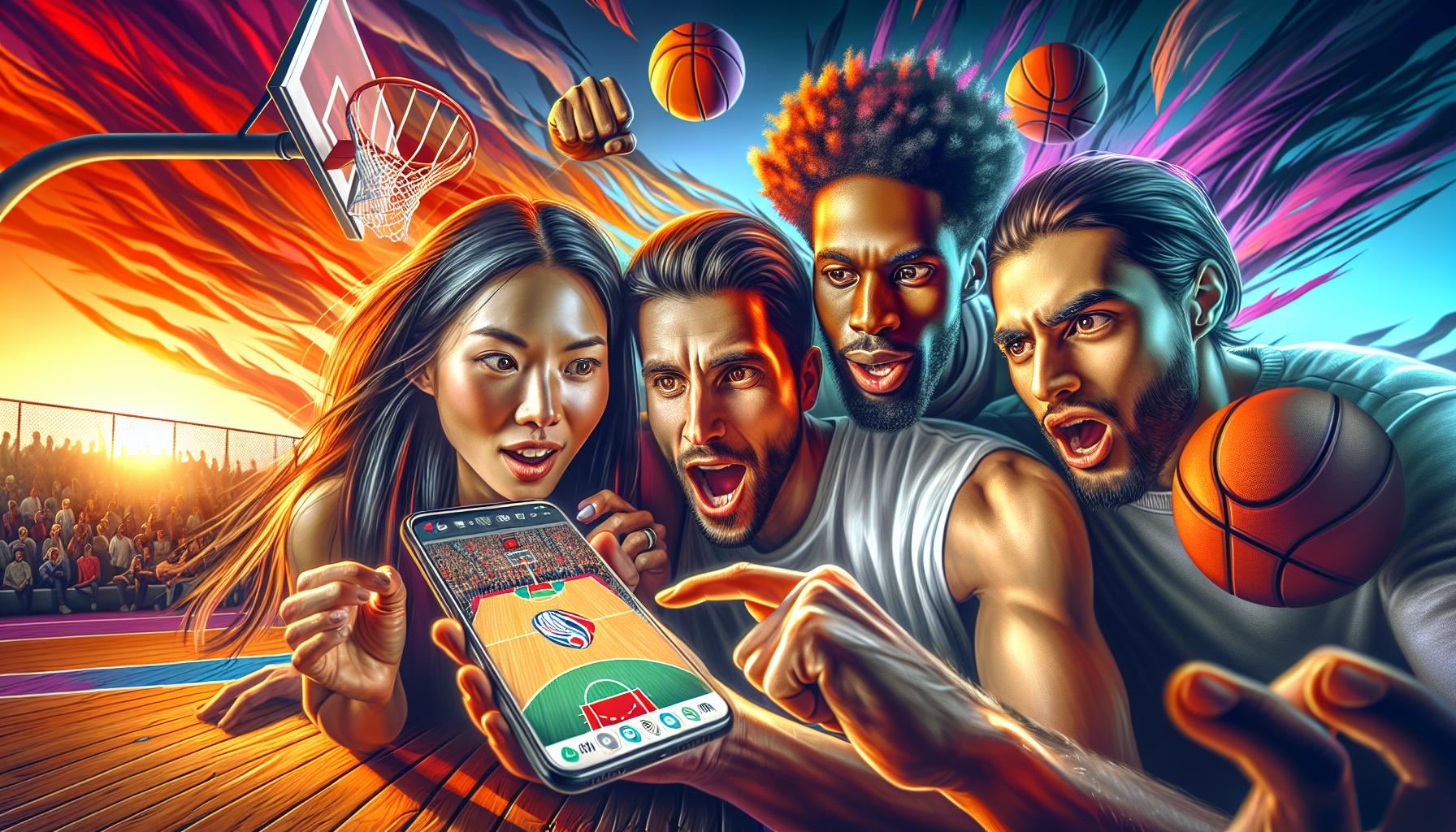 Téléchargez une application de prédiction pour le basketball