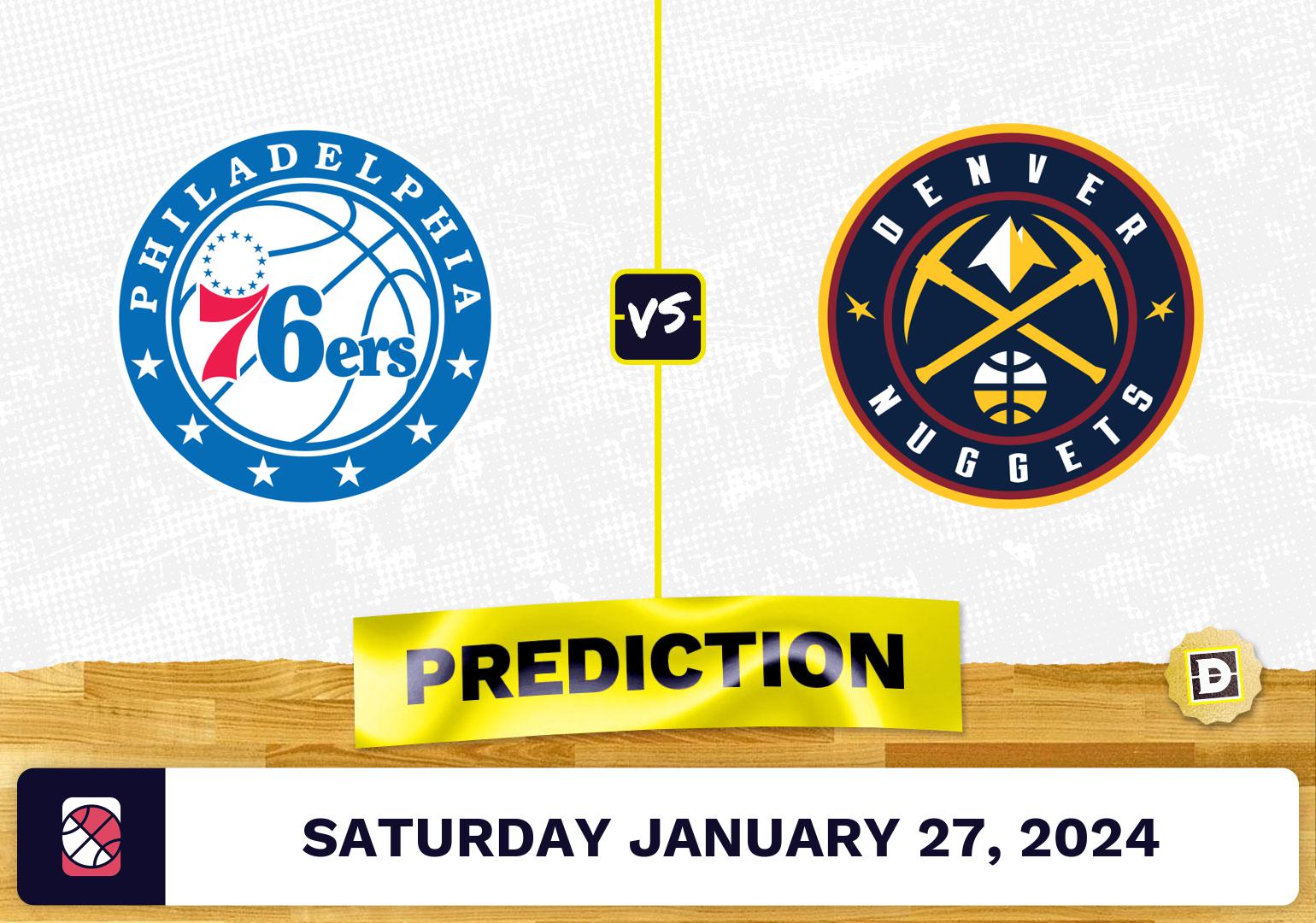 Analyse et Prévisions du Match entre les Denver Nuggets et les Philadelphie 76ers en NBA